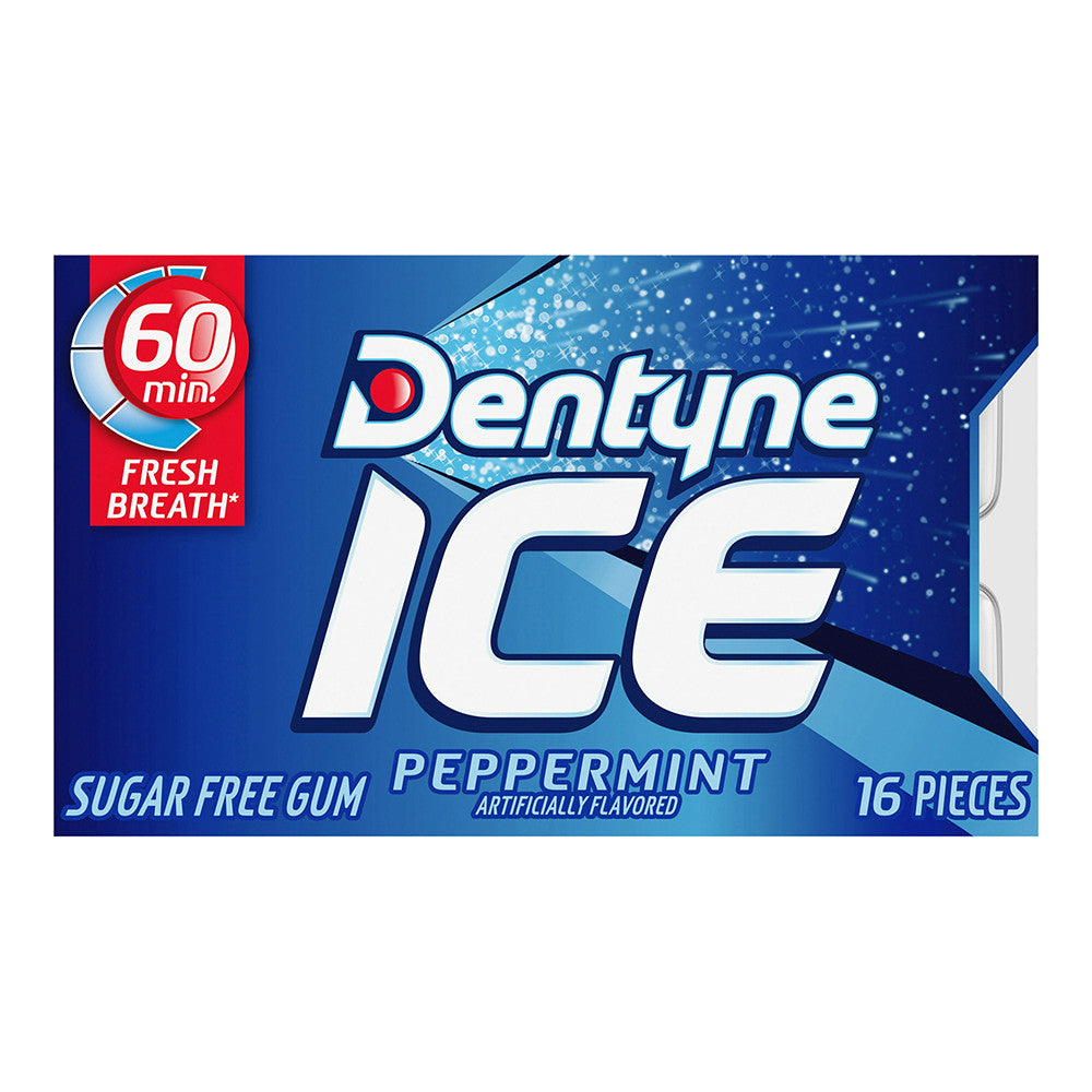 Dentyne Ice Sugar Free Gum Peppermint, 16.0 Ea